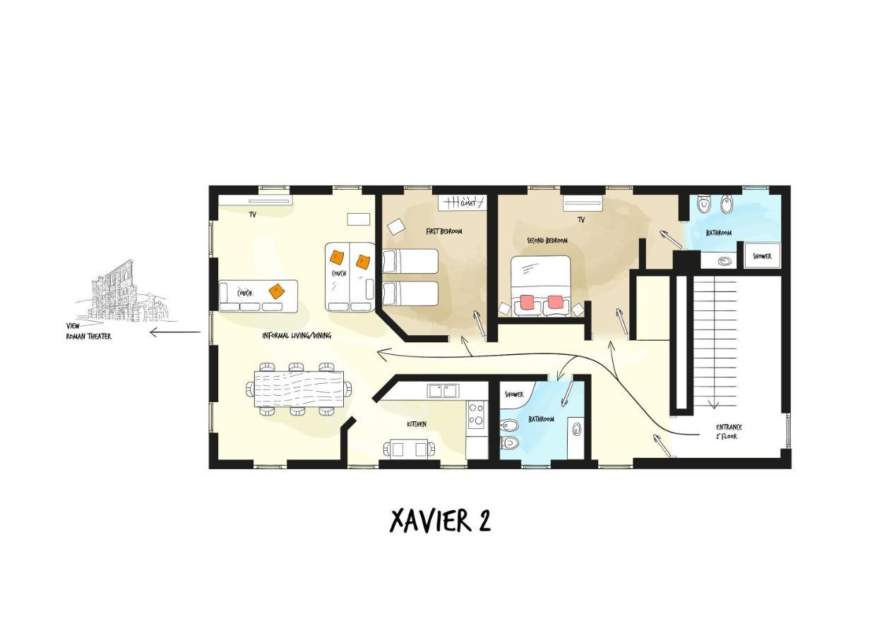אאוסטה Alp Apartments Ski & Bike - Xavier מראה חיצוני תמונה