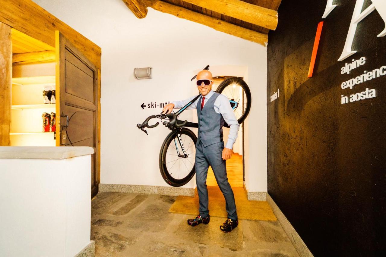 אאוסטה Alp Apartments Ski & Bike - Xavier מראה חיצוני תמונה