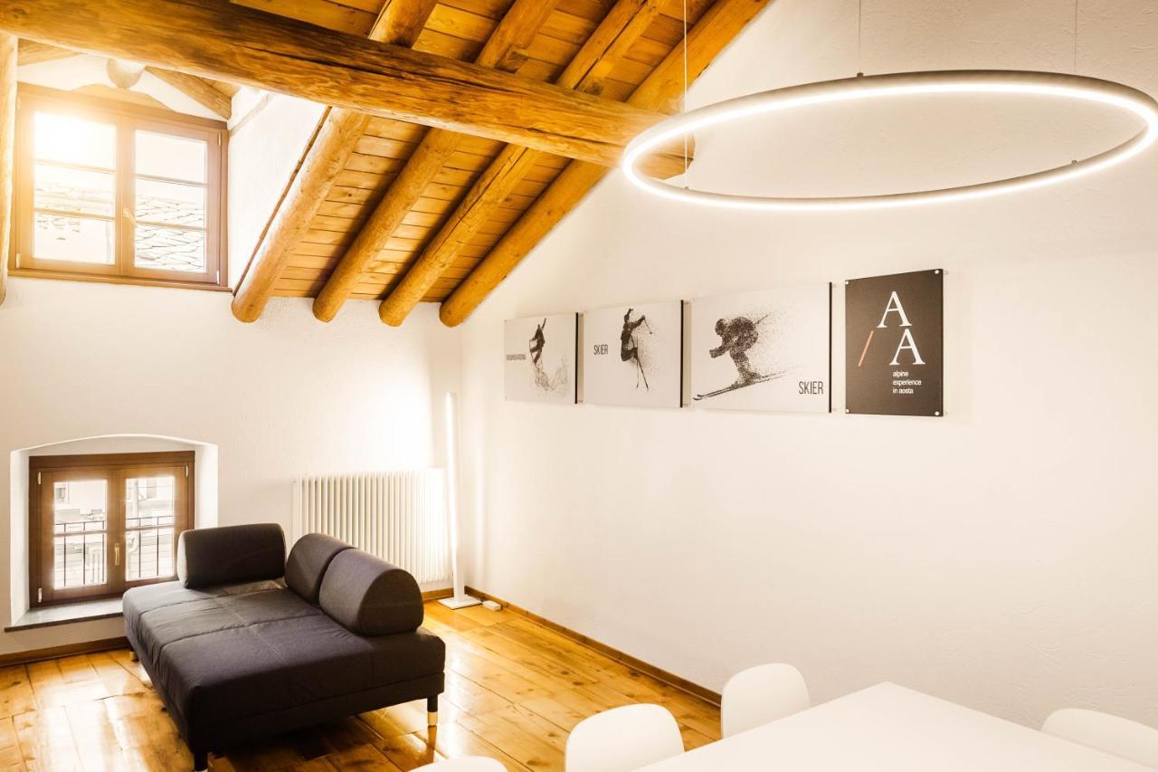 אאוסטה Alp Apartments Ski & Bike - Xavier מראה חיצוני תמונה